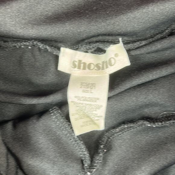 Shosho black textured stretch athletic skort, size L - Picture 5 of 9